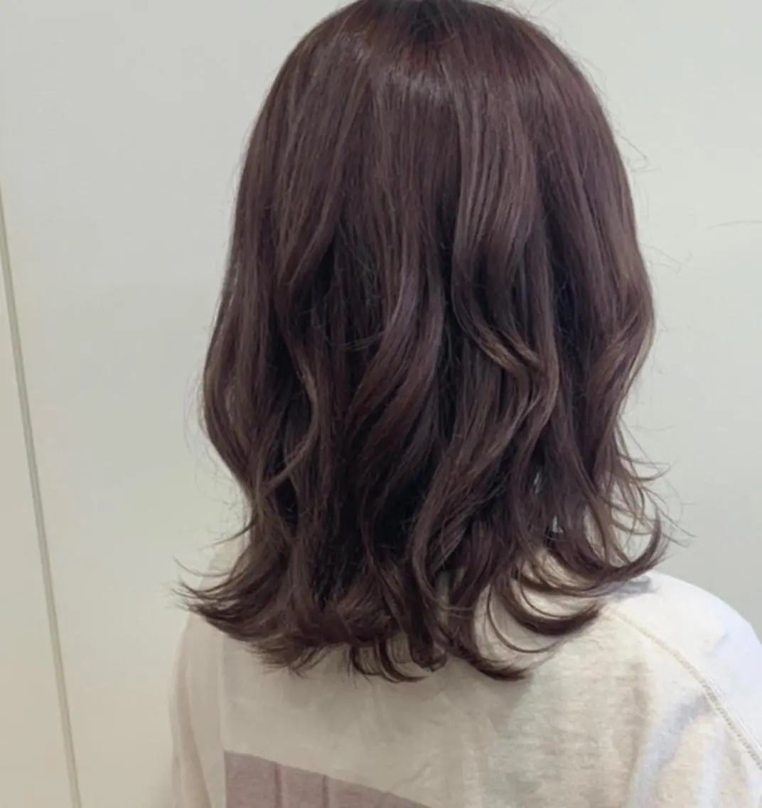 ミディアム カラー KANAMI日暮里 韓国ヘア・メイクのヘアスタイル