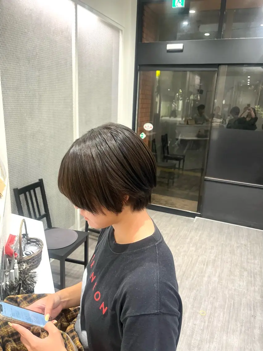 ショート アッシュ cocotte🫧 kotomiのヘアスタイル