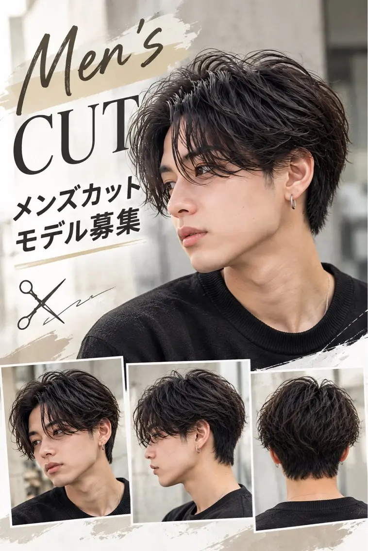 メンズ VIC'S マヤのヘアスタイル