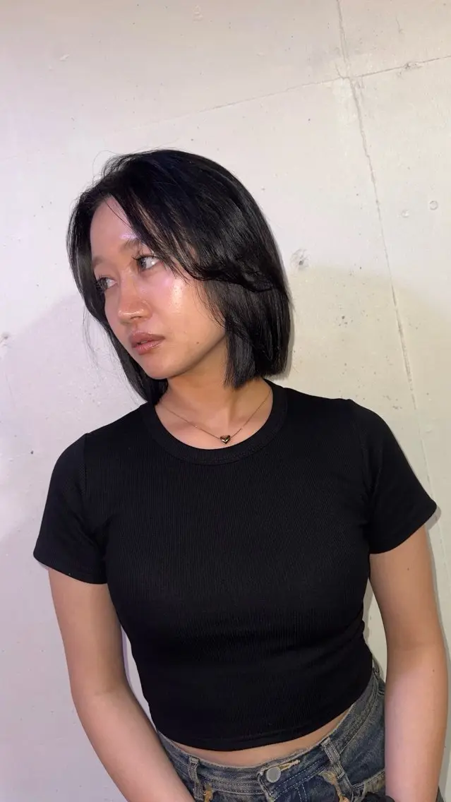 ショート カラー ヘアカラー trico ニシノのヘアスタイル
