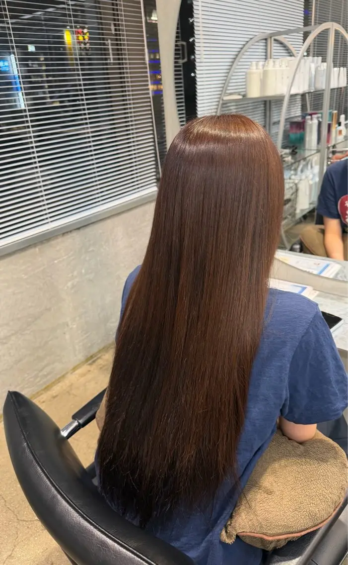 ロング カラー ソエジマ ミノリのヘアスタイル