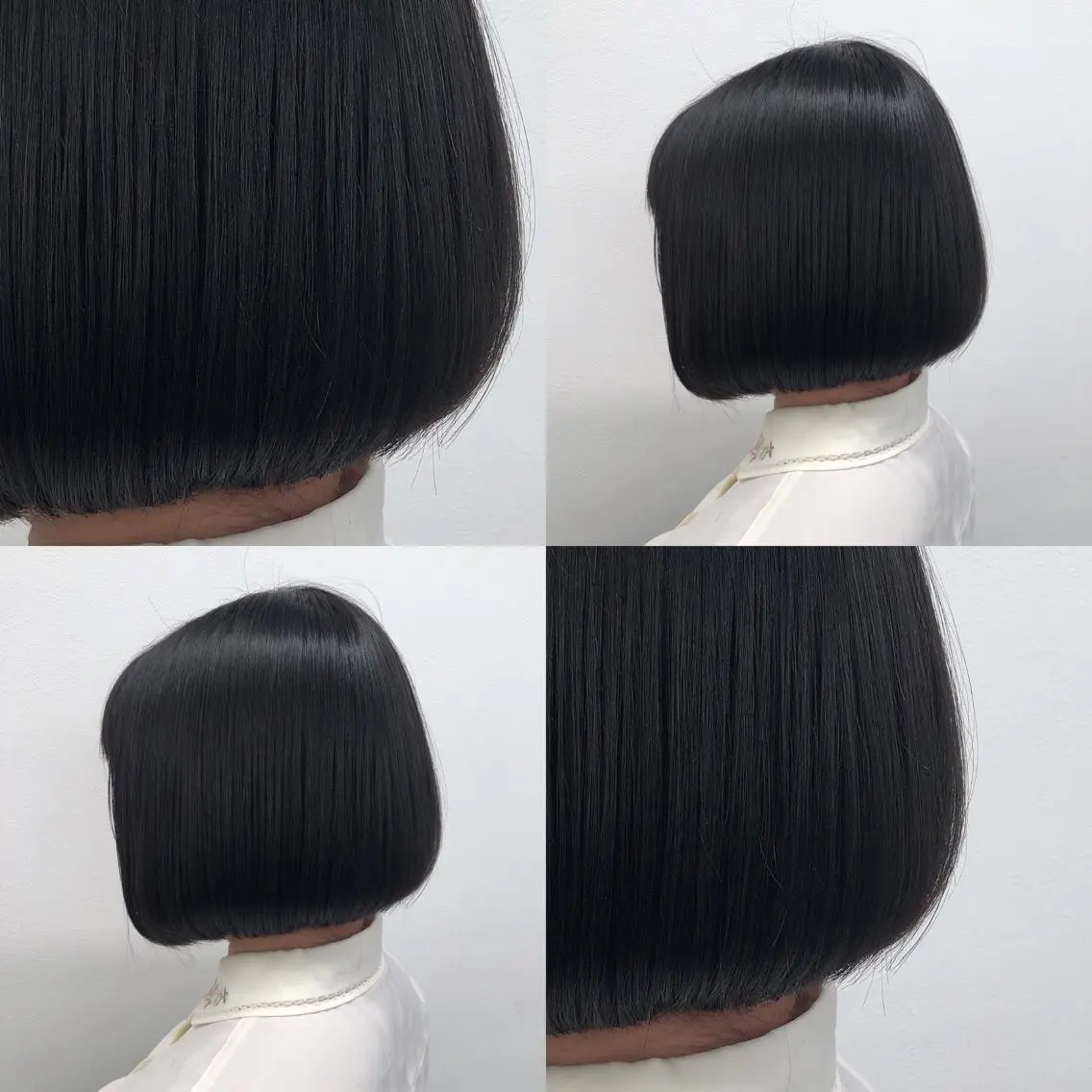 ミディアム カラー パーマ ヘアアレンジ メンズ キッズ ネイル マツエク・マツパ 上品＆韓国風 🥀海心🥀のヘアスタイル