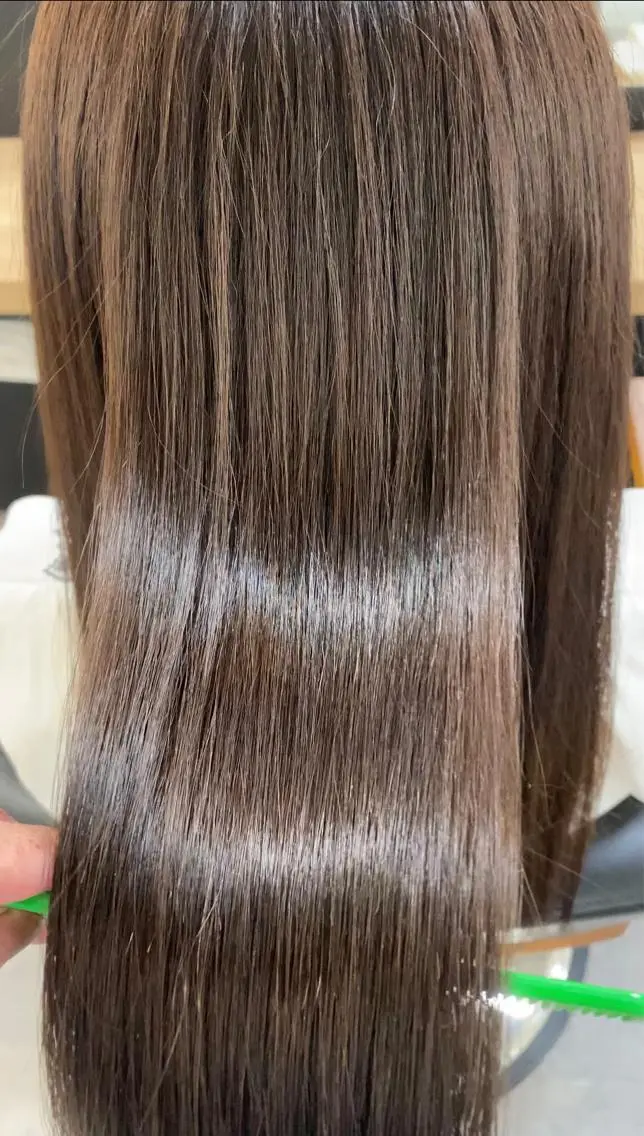 カット✂︎＋🍃選べるトレンドカラー🍃＋【髪質改善】シナジープレミアム髪質改善トリートメント＋カットの写真