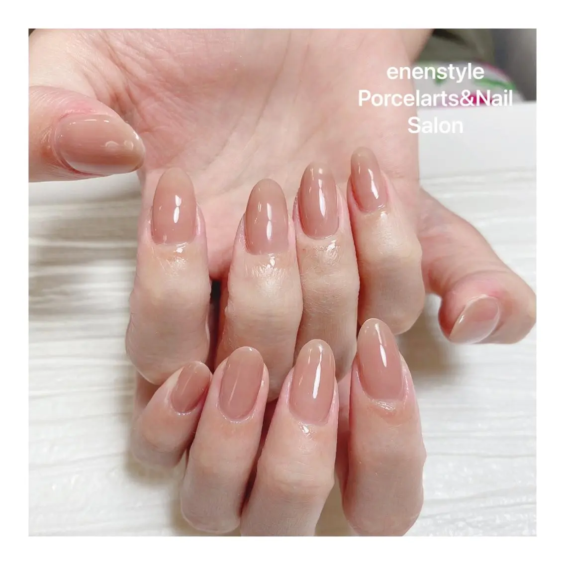 ミディアム ネイル 🐾enen style 🐾のネイルデザイン