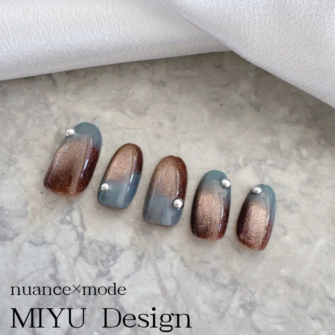 ネイル アートネイル MignonReve 🫧MIYUのネイルデザイン