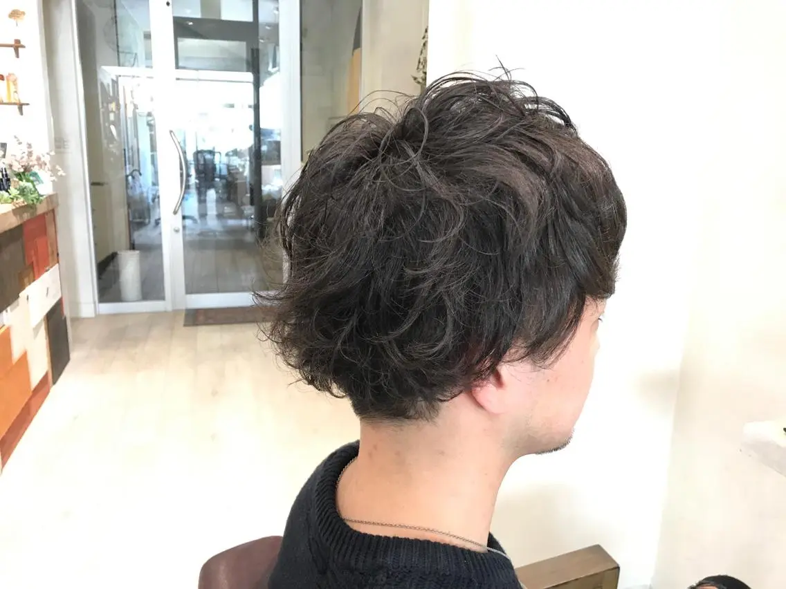 パーマ メンズ メンズパーマ メンズ指名多数!! 田島史也のヘアスタイル