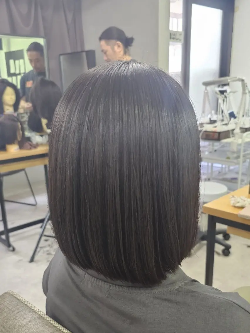カラー ショート ボブ カット ヘアカラー トリートメント 🍀☘️阿部 誉叶☘️🍀のヘアスタイル