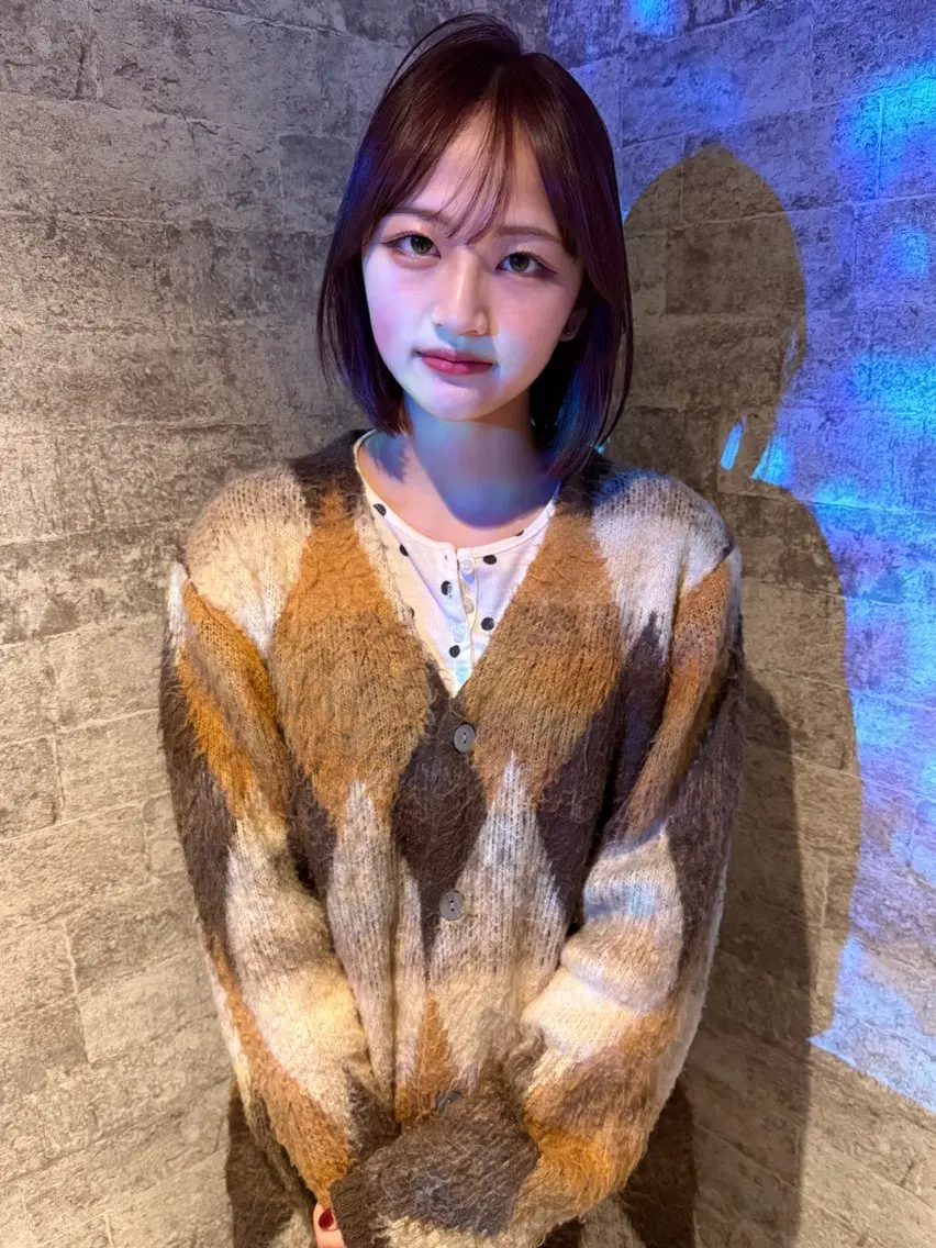 ショート カラー 似合わせカット カット ヘアカラー トリートメント mai / linoah˚✧のヘアスタイル