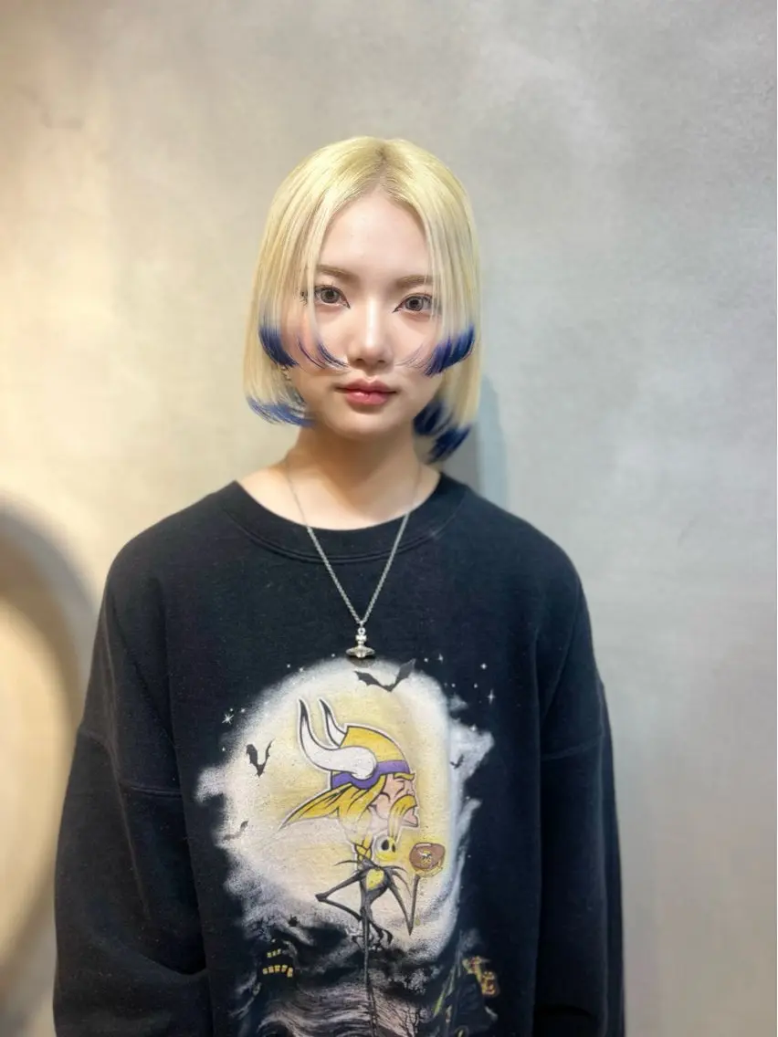 ミディアム カラー カット ヘアカラー トリートメント ヘッドスパ 最高級髪質改善🥇 小玉美菜のヘアスタイル