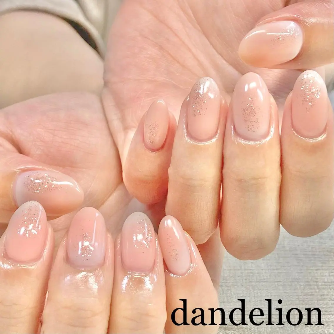 ネイル ハンドネイル ハンドケア dandelion ダンデライオンのネイルデザイン