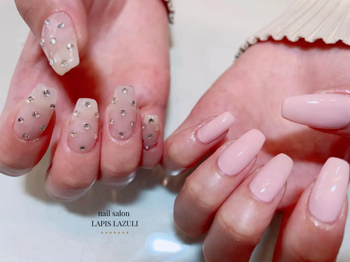 ネイル ジェルネイル マットネイル ミラーネイル ニュアンスネイル オフィスネイル ハンドネイル nail salon ラピスラズリのネイルデザイン