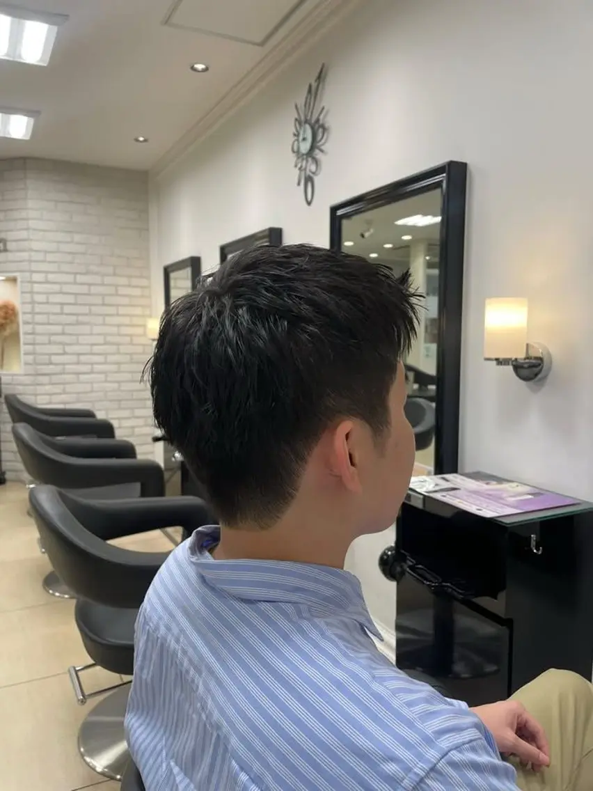 ショート メンズ メンズカット長谷川 祥子のヘアスタイル