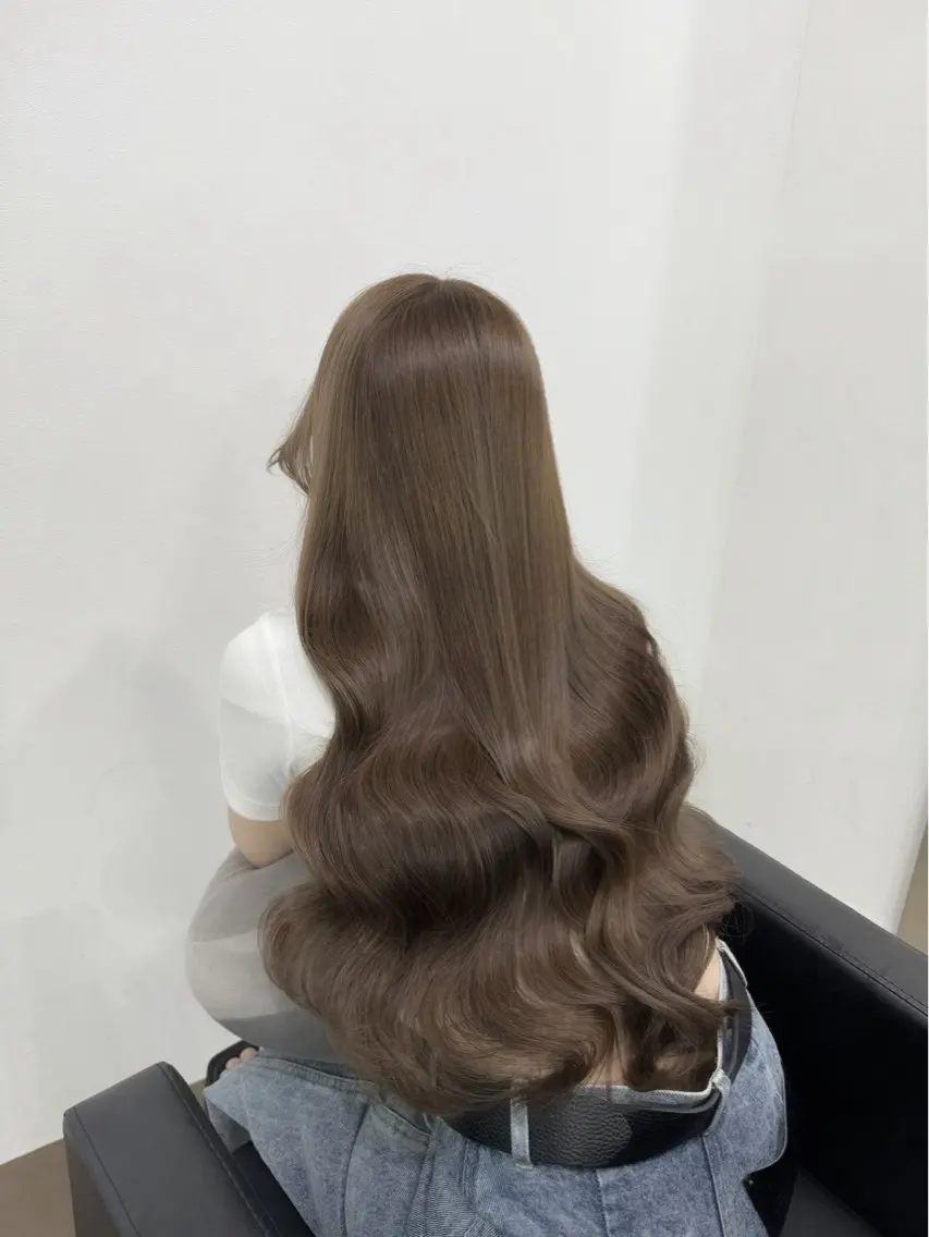 ロング カット ヘアカラー ioe/髪質改善/ カラー/いしなべさえのヘアスタイル