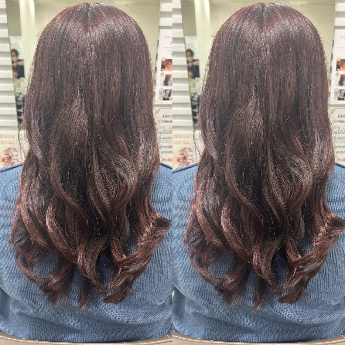 ロング レイヤーカット モデル募集🌟 吾郷七海のヘアスタイル