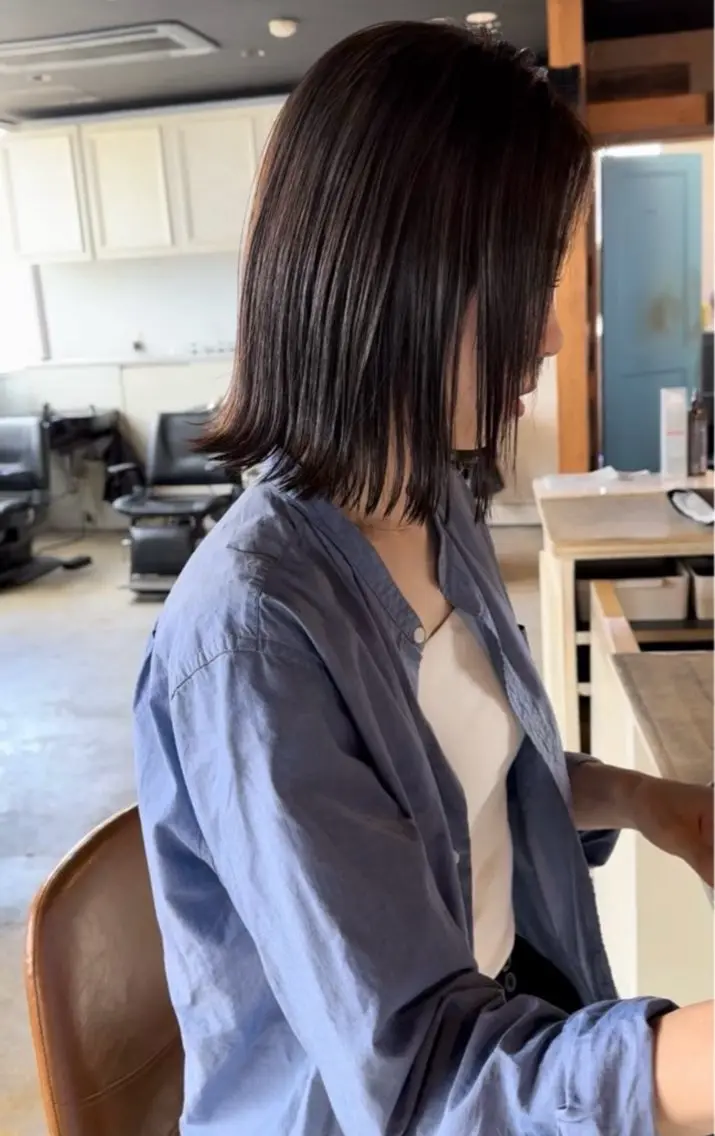 ショート カラー 足立 武巳(金山Ciel)のヘアスタイル