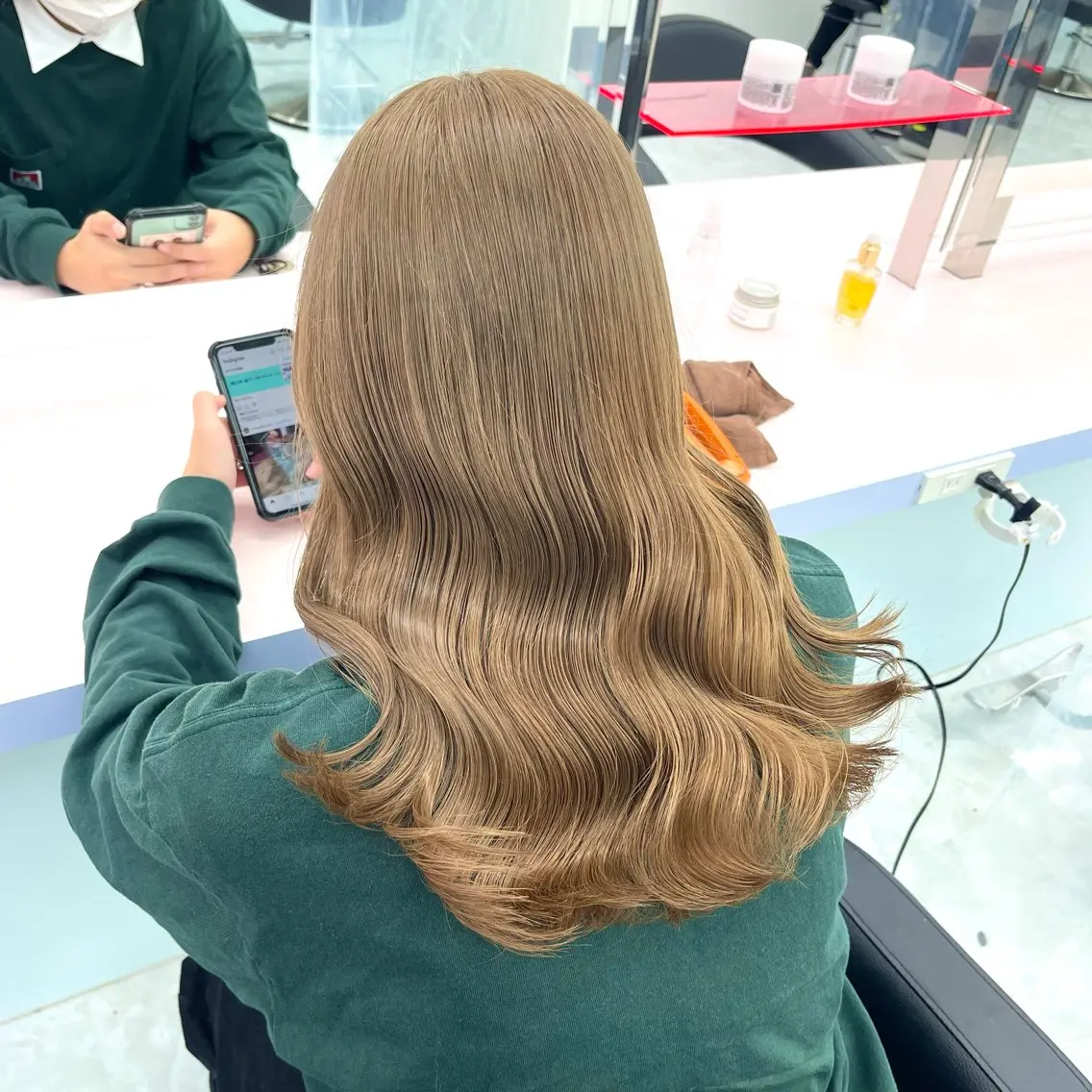 セミロング カラー ヘアアレンジ メンズ ヘアカラー トリートメント ヘッドスパ ヘアセット 🌈トレンドヘア 🌈WATARU🌈のヘアスタイル