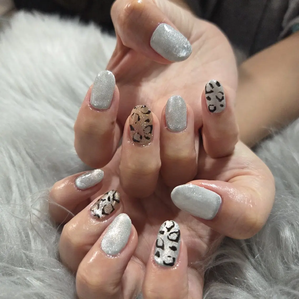 ネイル アニマル柄 Thetis nailsのネイルデザイン