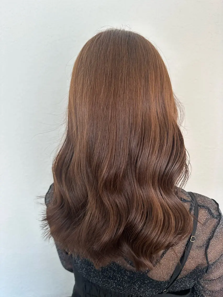 カラー ヘーゼル カット ヘアカラー トリートメント DANY🦋名駅✂︎ 艶髪/透明感カラーのヘアスタイル