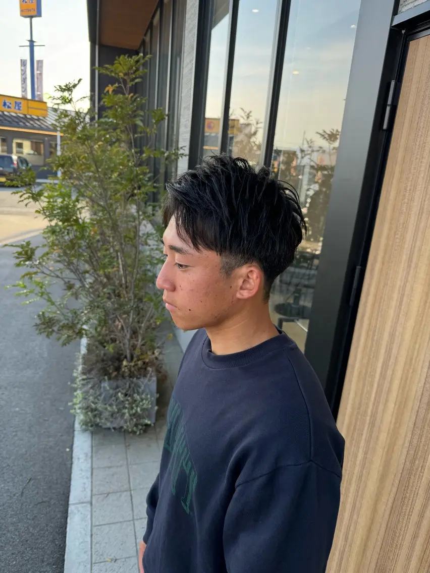 メンズ カット 保坂 瞭のヘアスタイル