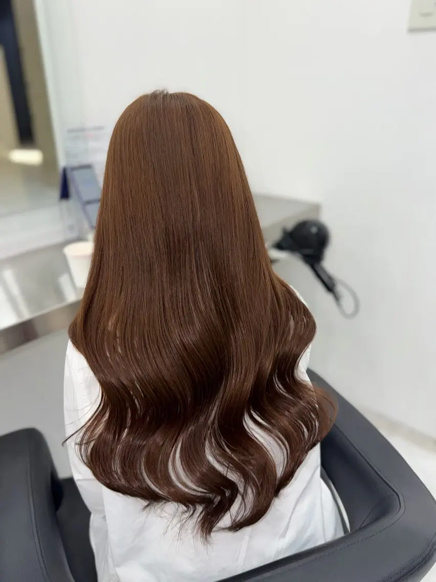 カラー ヘアカラー トリートメント 透明感カラー🎀艶髪 Anju/渋谷🎀のヘアスタイル