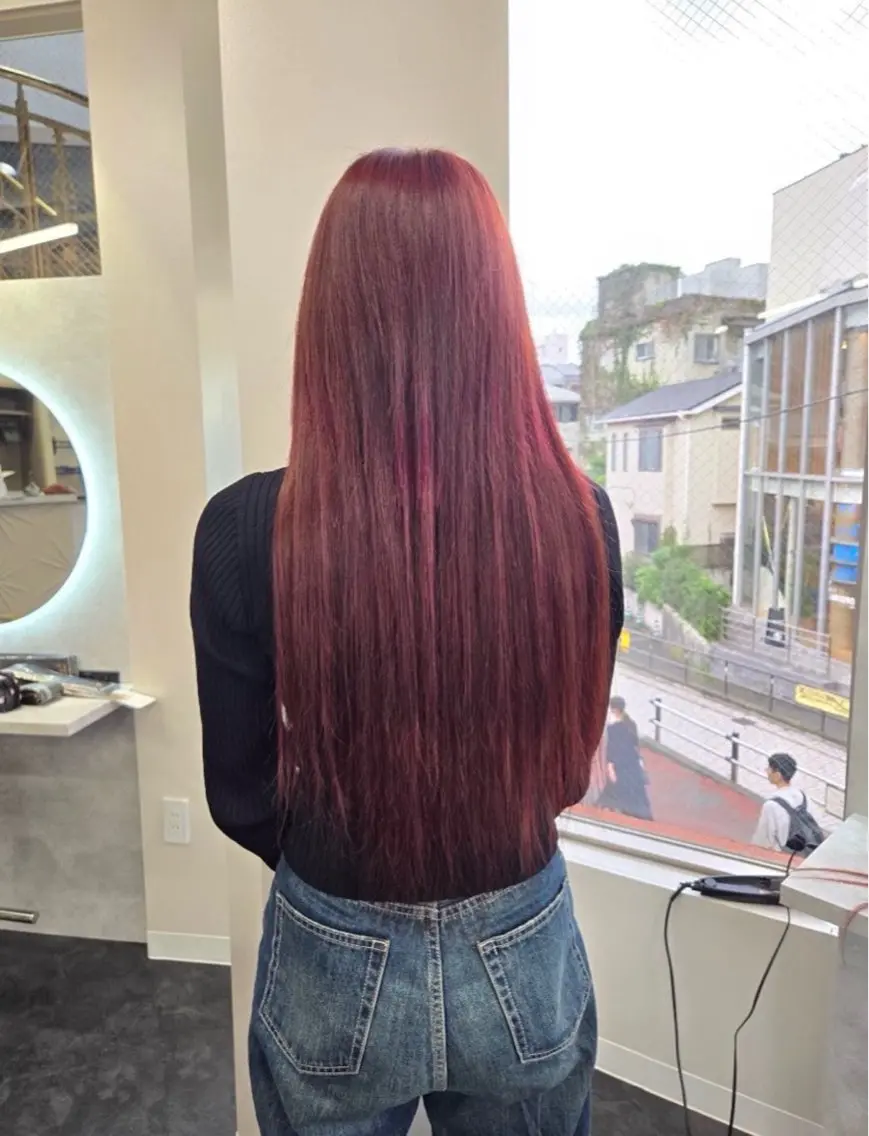 カラー CORE まいのヘアスタイル