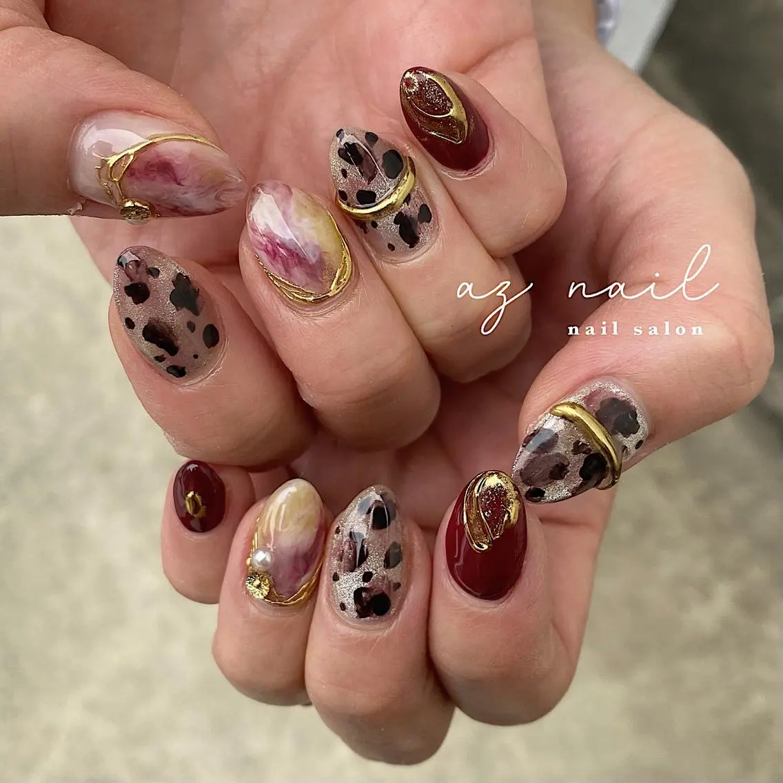 ネイル 井上 梓のネイルデザイン