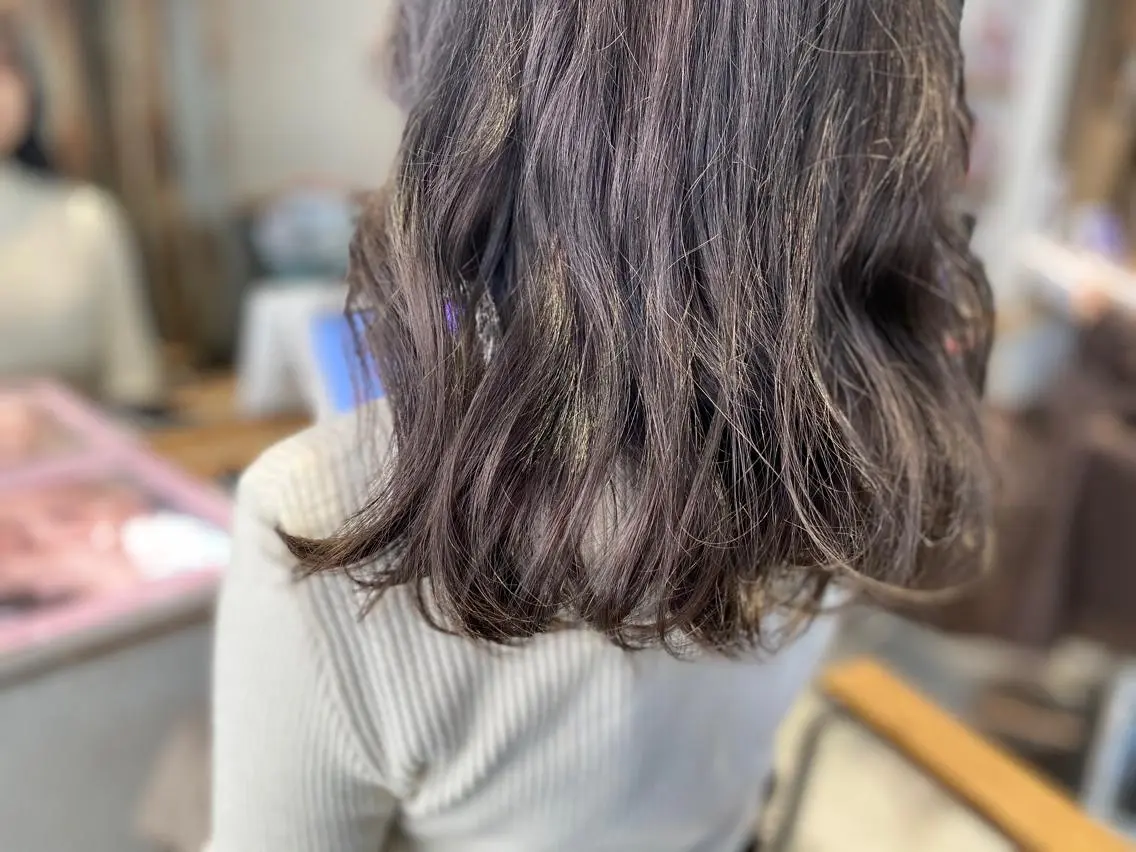 ミディアム カラー 新店舗🌟美髪矯正 🌟三塚有紀子のヘアスタイル
