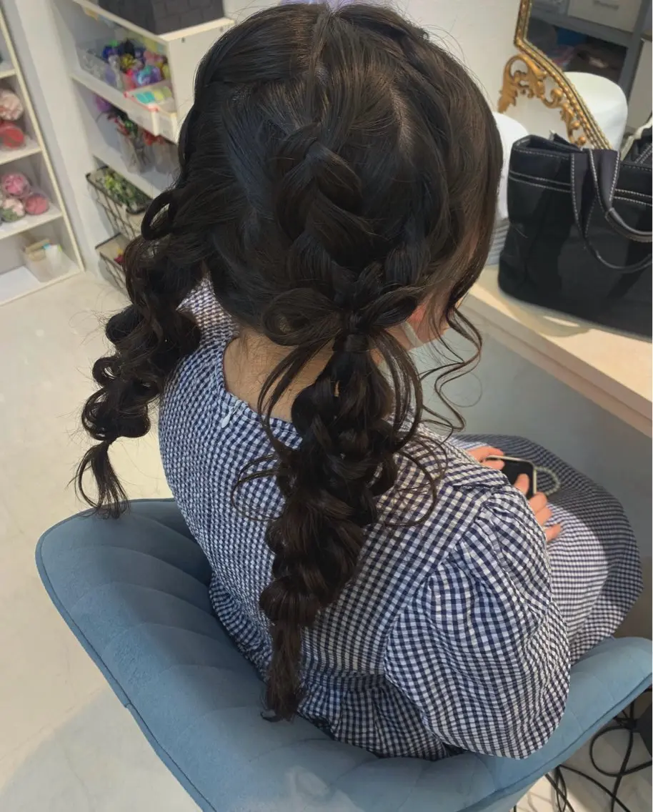 ヘアアレンジ ヘアセット エクステ専門店AIM ★めあのヘアスタイル