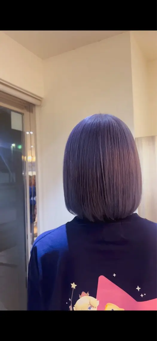 ミディアム ヘアカラー Moto nanamiのヘアスタイル