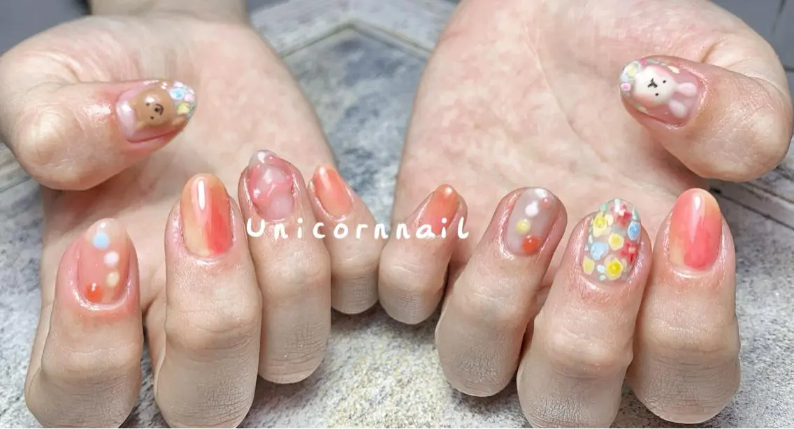 ネイル 持ち込み Unicorn Nail 矢場町店のネイルデザイン