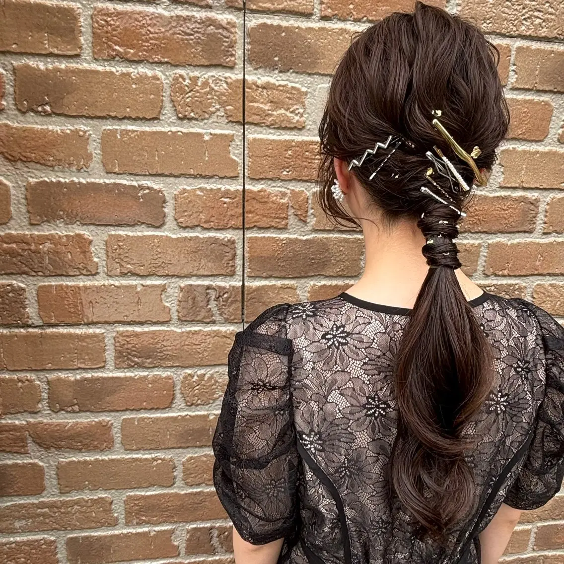 ヘアセットの写真