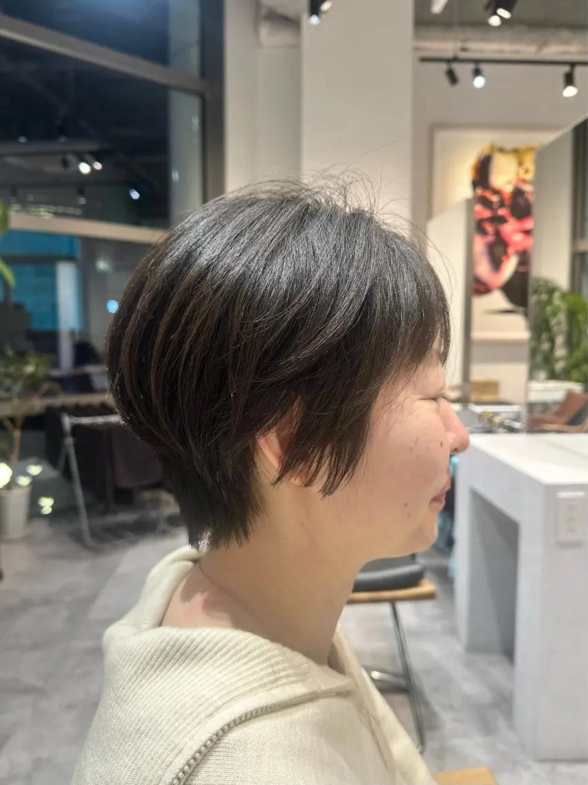 ショート 似合わせカット ショートヘア カット ショートカット🧸 ごとうさなのヘアスタイル