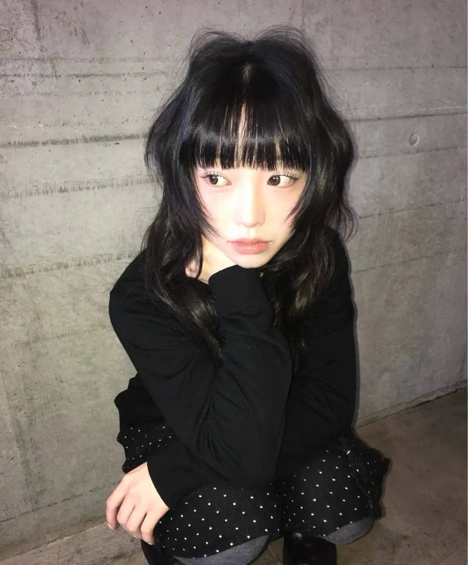 ロング カラー 黒髪 透明感カラー 🫧カラーモデル募集 🫧Hiyuのヘアスタイル