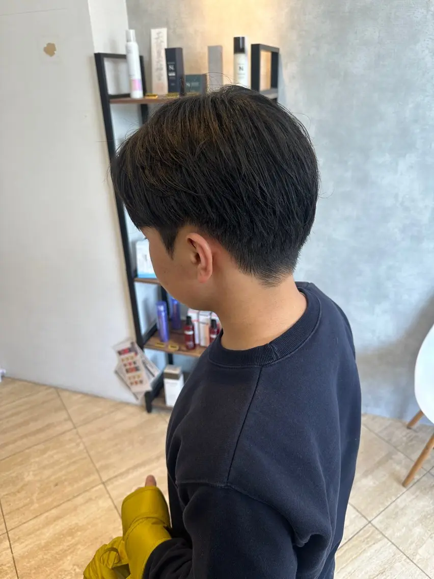 ［minimo限定👦🏻］メンズカット＋フルカラーの写真