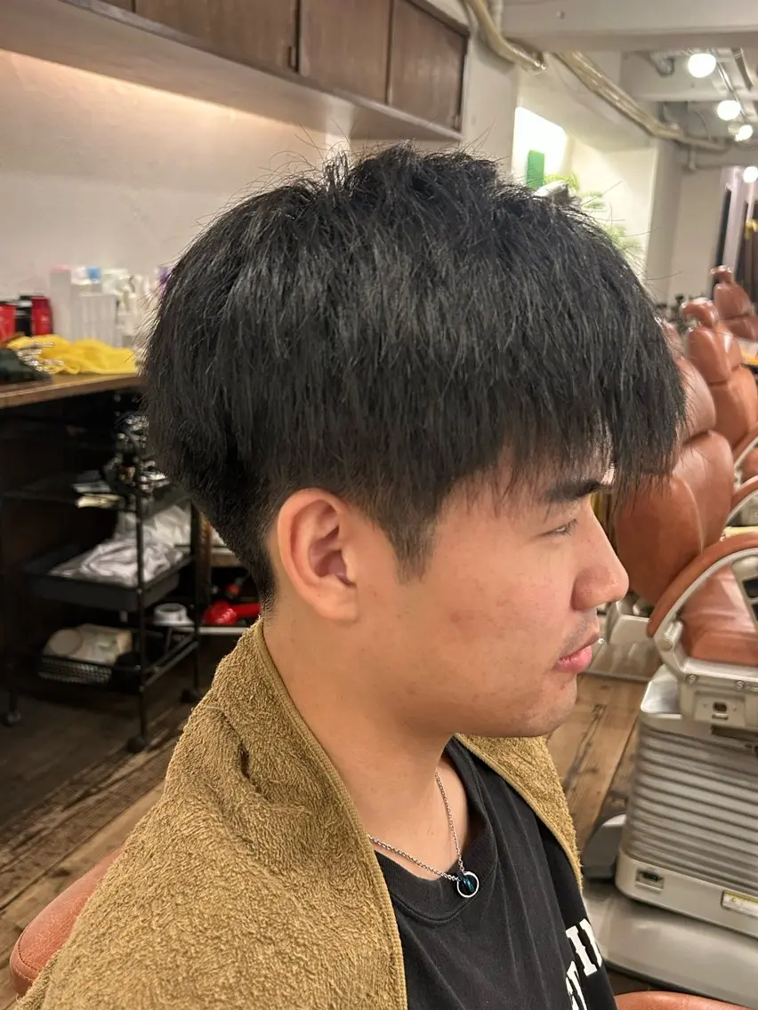 ミディアム 瀬戸 望のヘアスタイル