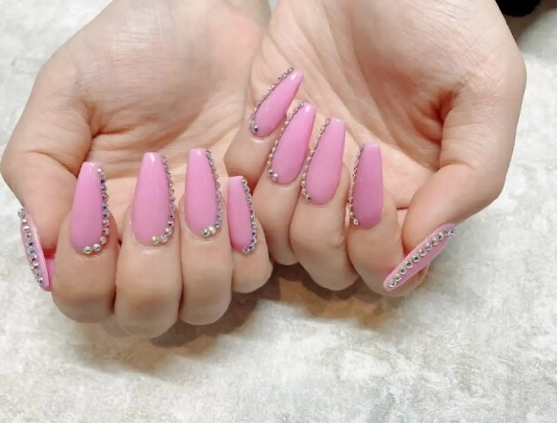 Hand】チップ長さだし/パーツ付け放題の写真