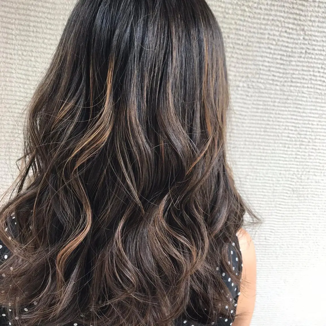 ロング パーマ 庭山 理沙のヘアスタイル