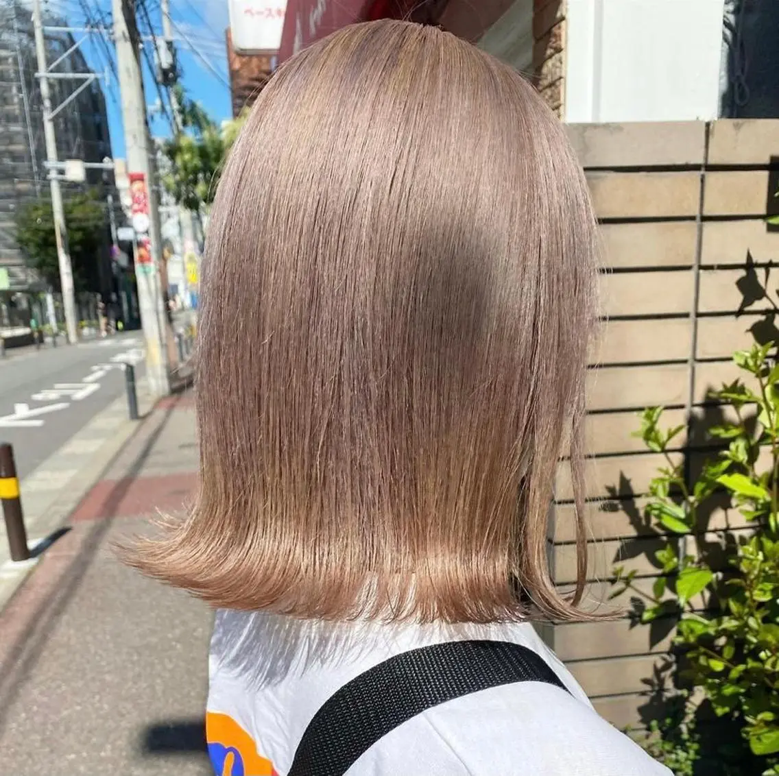 ミディアム カラー ヘアアレンジ カット ヘアカラー 福岡似合わせレイヤー /ウルフ/ハイトーンのヘアスタイル