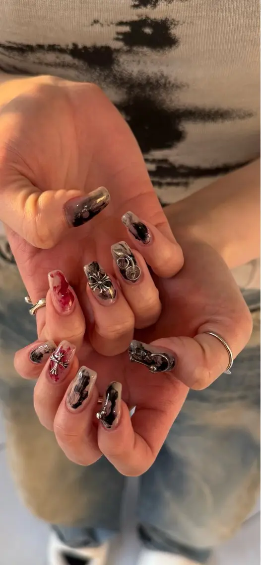 ネイル 持ち込み ハンドネイル ハンドケア Charme. NOBUKOのネイルデザイン