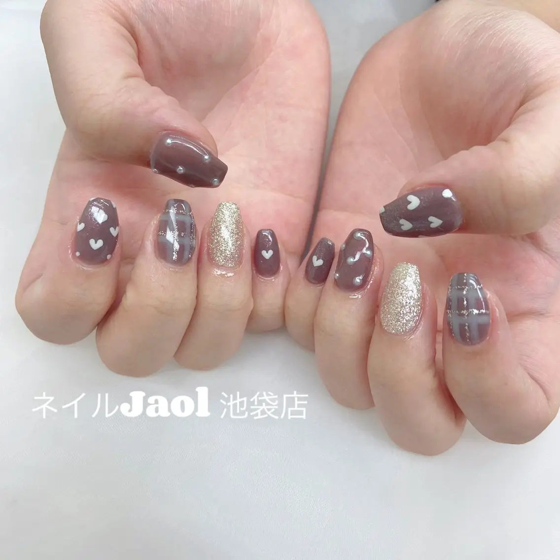 ミディアム ネイルJaol 池袋のネイルデザイン