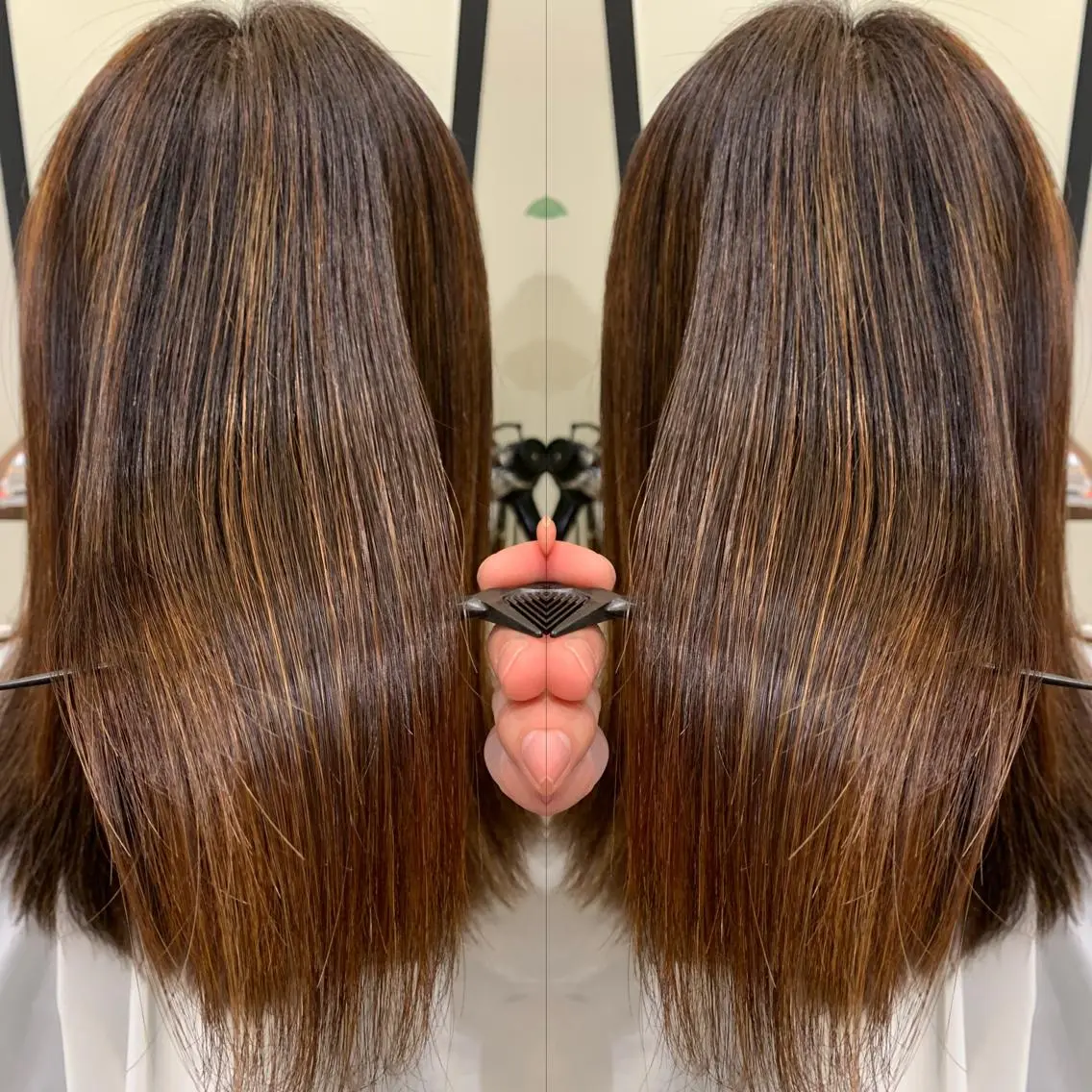 セミロング パーマ 伊藤 裕貴のヘアスタイル