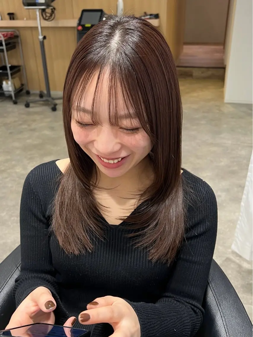ロング レイヤーカット MIYUU ♡r'eblanc♡のヘアスタイル