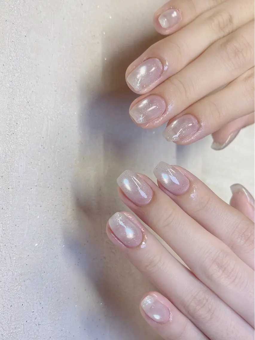 ネイル オーロラネイル キラキラネイル マグネットネイル 大理石ネイル(マーブル) 持ち込み Minami Nailのネイルデザイン