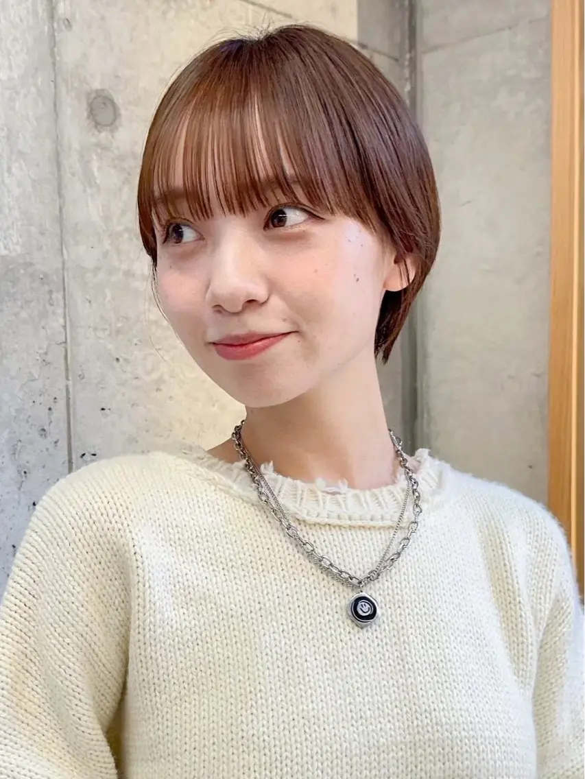 ショート ショートボブレイヤー 湯澤哲成のヘアスタイル