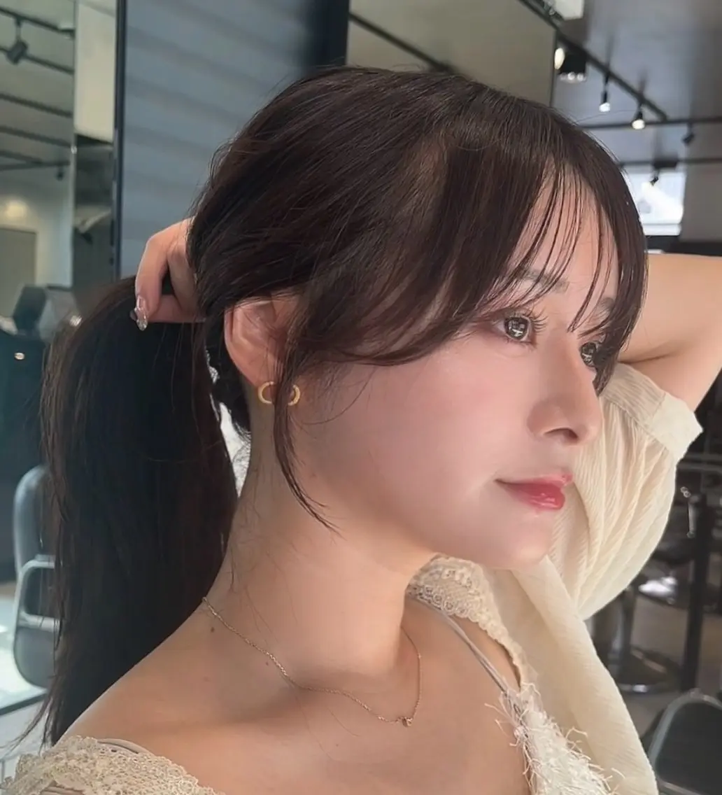 ミディアム カラー カット ヘアカラー トリートメント 🌫️大人韓国ヘア 🌫️naoyaのヘアスタイル