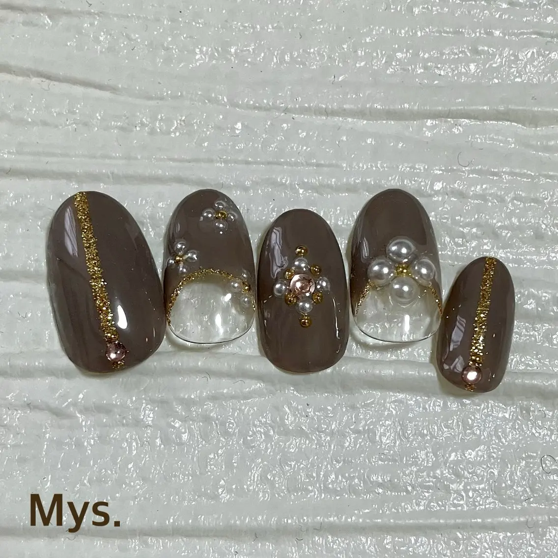ネイル ハンドネイル Mys. 三上紗紀のネイルデザイン