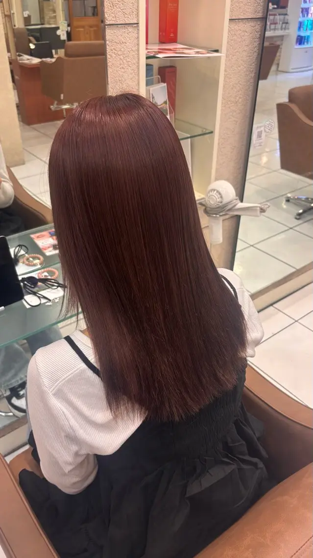 カラー ヘアカラー 艶カラー 髪質改善 🍓苺奈のヘアスタイル