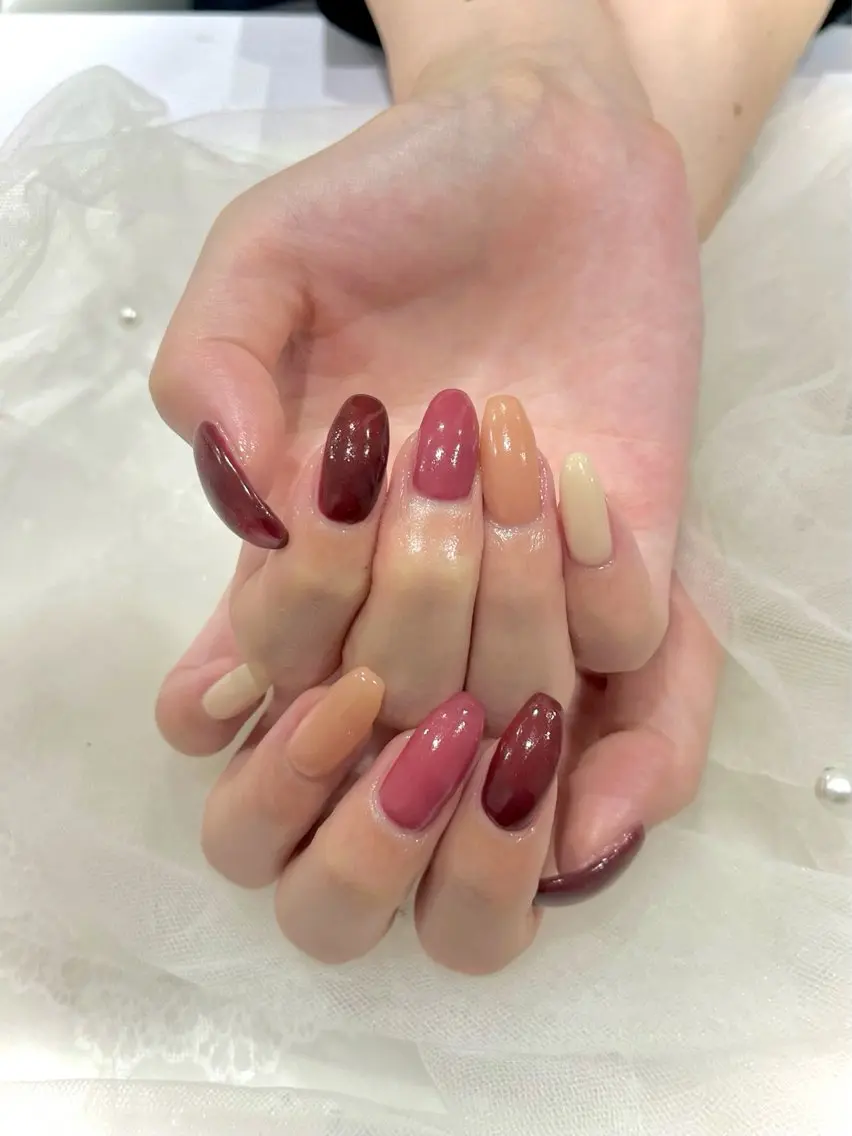 ネイル ハンドネイル Nail salon Cielel⟡Ayaのネイルデザイン