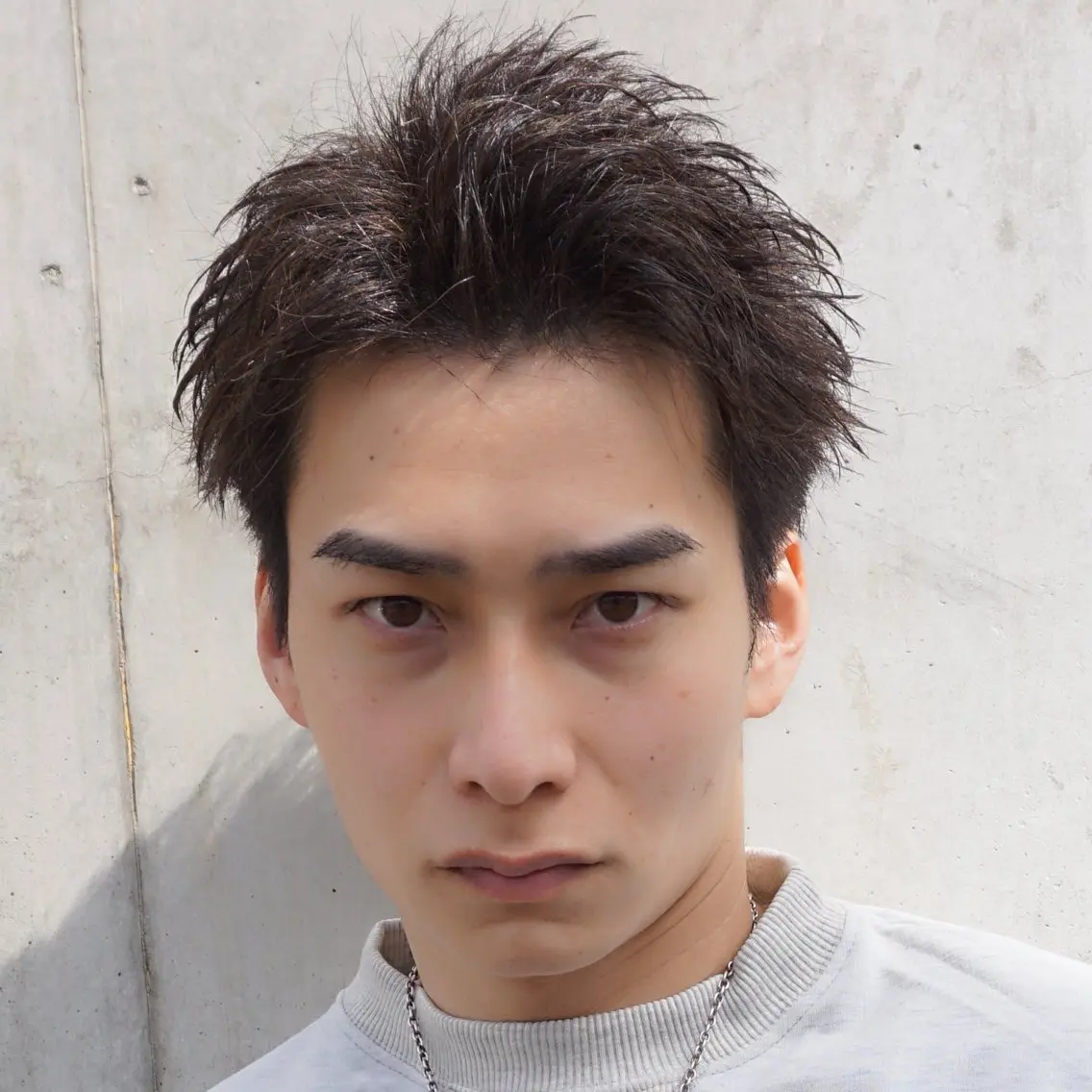 ショート メンズ 岩下 直生のヘアスタイル