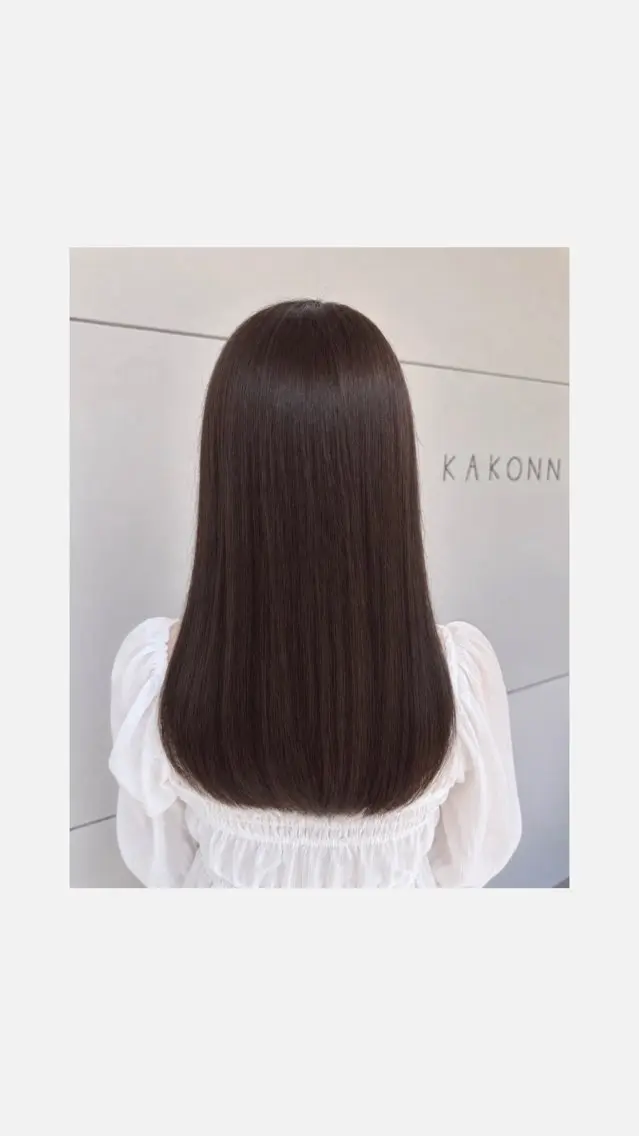 ミディアム カラー ブラウンカラー ヘアカラー レイヤーカット 🍒LILIのヘアスタイル